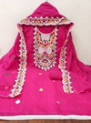 Ds Designer Suit 2 Chanderi Work Non Catalog Dress Material Wholesale Price In Surat
